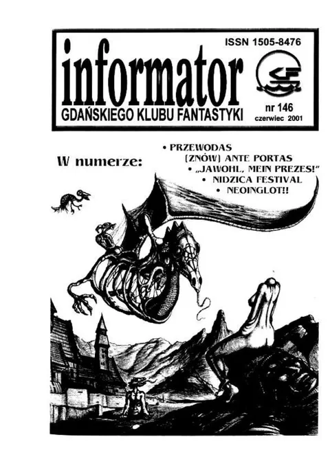 Okładka: Informator GKF, #146 czerwiec 2001