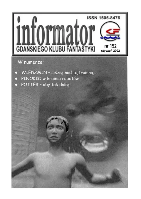 Okładka: Informator GKF, #152 styczeń 2002