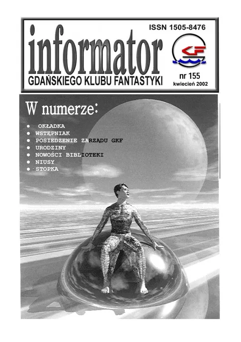 Okładka: Informator GKF, #155 kwiecień 2002