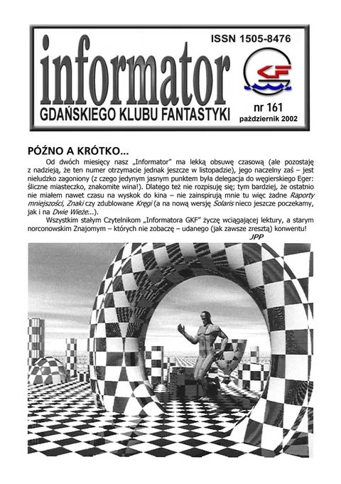 Okładka: Informator GKF, #161 październik 2002