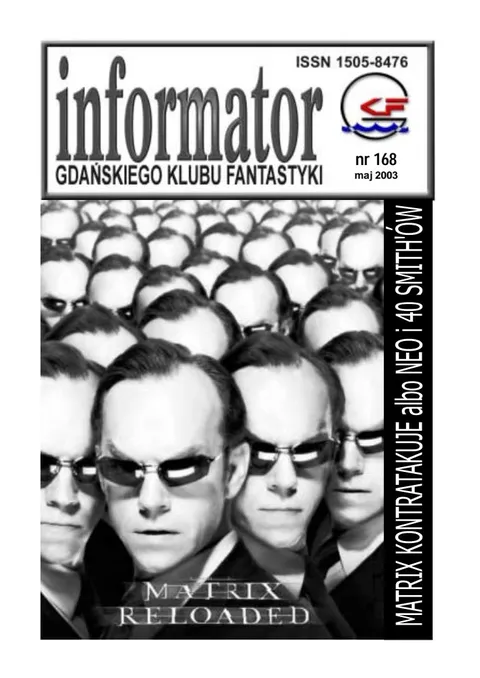 Okładka: Informator GKF, #168 maj 2003
