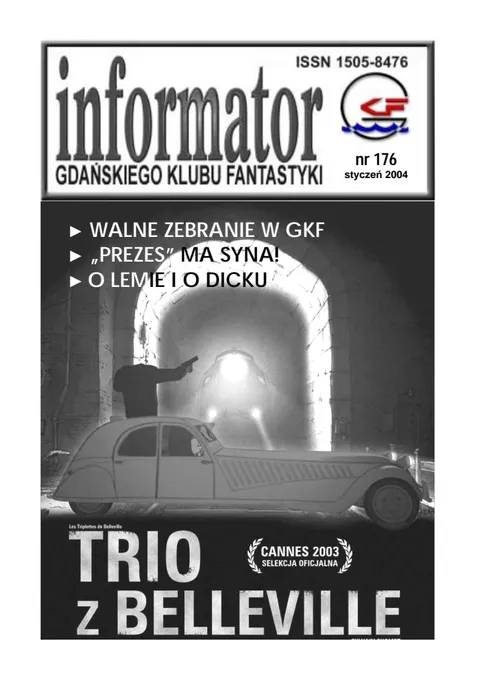 Okładka: Informator GKF, #176 styczeń 2004