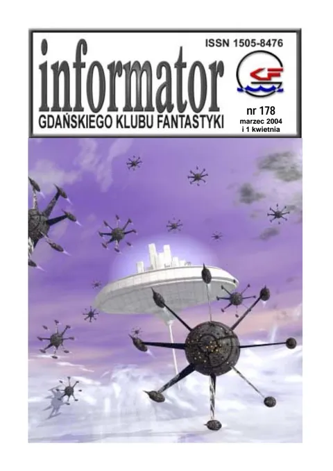 Okładka: Informator GKF, #178 marzec i 1 kwietnia 2004