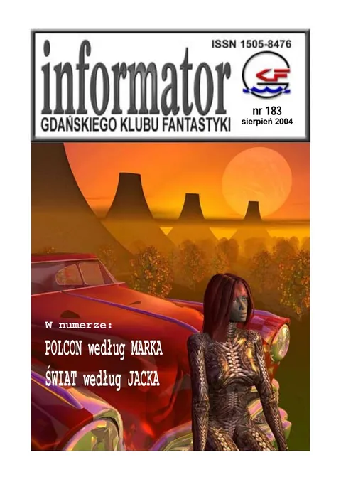 Okładka: Informator GKF, #183 sierpień 2004