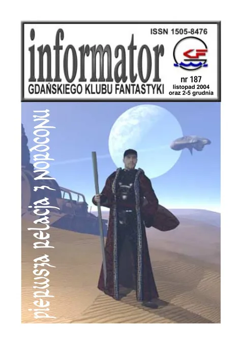 Okładka: Informator GKF, #187 listopad oraz 2 – 5 grudnia 2004