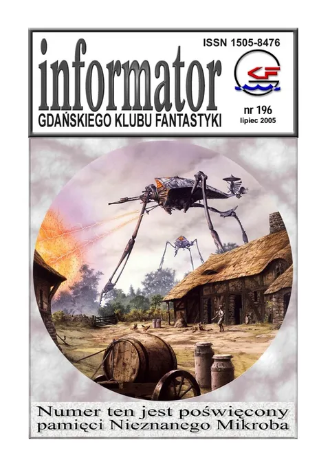 Okładka: Informator GKF, #196 lipiec 2005