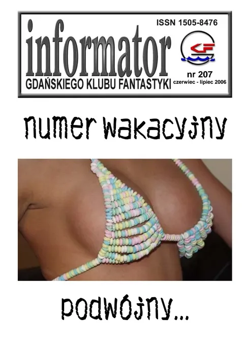 Okładka: Informator GKF, #207 czerwiec – lipiec 2006