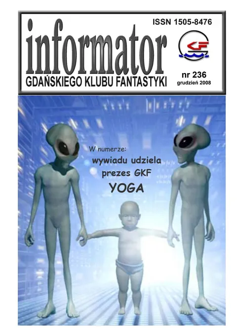 Okładka: Informator GKF, #236 grudzień 2008