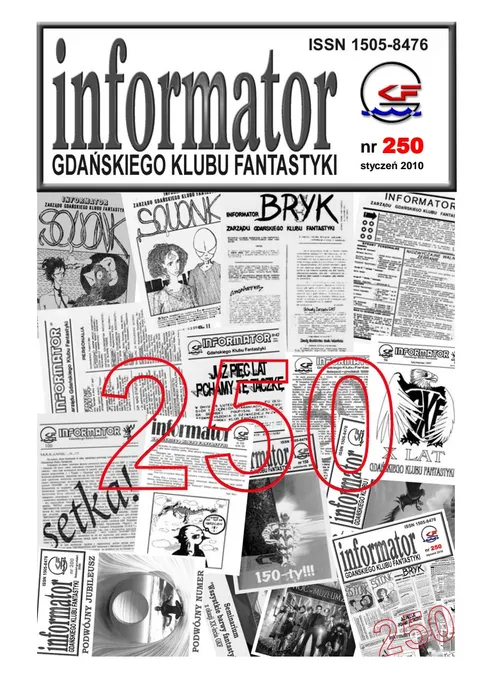 Okładka: Informator GKF, #250 styczeń 2010