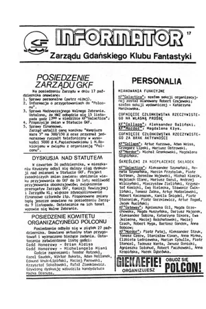Informator Zarządu GKF
