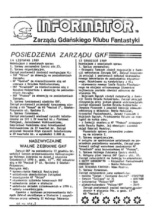 Informator Zarządu GKF