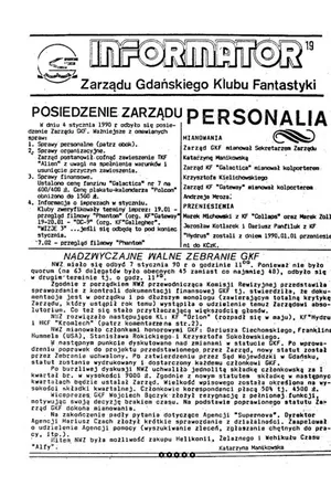 Informator Zarządu GKF