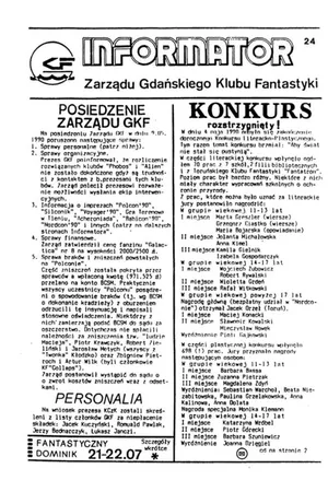 Informator Zarządu GKF