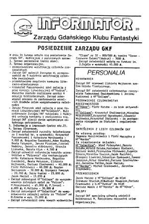 Informator Zarządu GKF