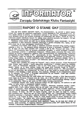 Informator Zarządu GKF