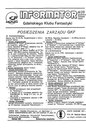 Informator Zarządu GKF