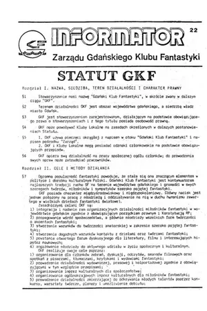 Informator Zarządu GKF