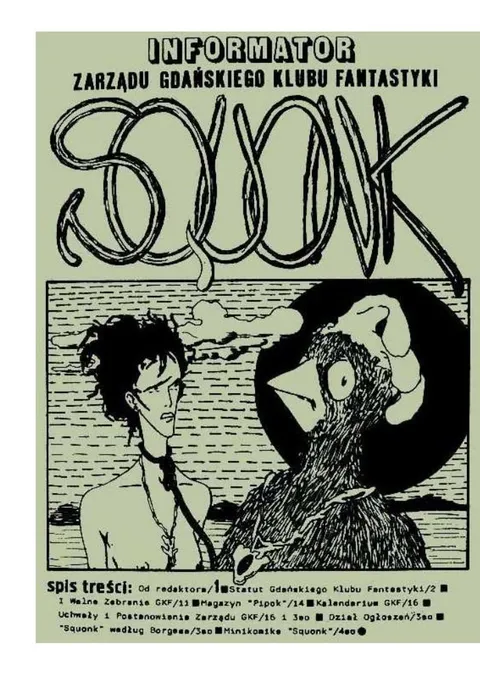 Okładka: Squonk, #1 czerwiec 1987